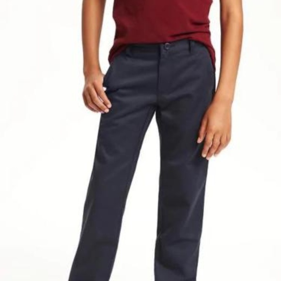Old Navy Other - Old Navy Flat-Front Skinny Uniform Khakis for Boys